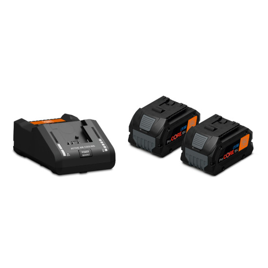 ΣΕΤ 2 ΜΠΑΤΑΡΙΕΣ PROCORE 18V/8Ah + ΦΟΡΤΙΣΤΗΣ