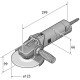 FEIN ΓΩΝΙΑΚΟΣ ΤΡΟΧΟΣ  WSG 12-125P Ø125mm