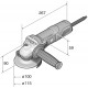 FEIN ΓΩΝΙΑΚΟΣ ΤΡΟΧΟΣ WSG 7-125 Ø125mm FEIN ΓΩΝΙΑΚΟΣ ΤΡΟΧΟΣ WSG 7-125 Ø125mm