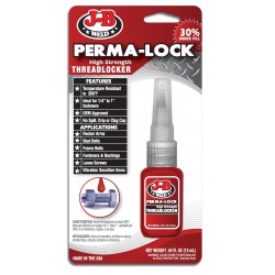 J-B PERMA LOCK RED